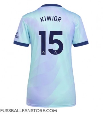 Arsenal Jakub Kiwior #15 Replik 3rd trikot Damen 2024-25 Kurzarm